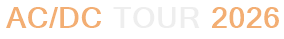 AC/DC Tour 2026